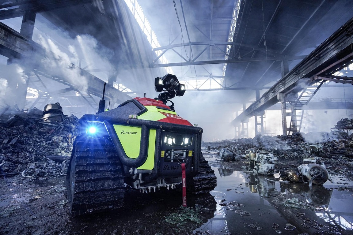 The use of robots in the fire fighting